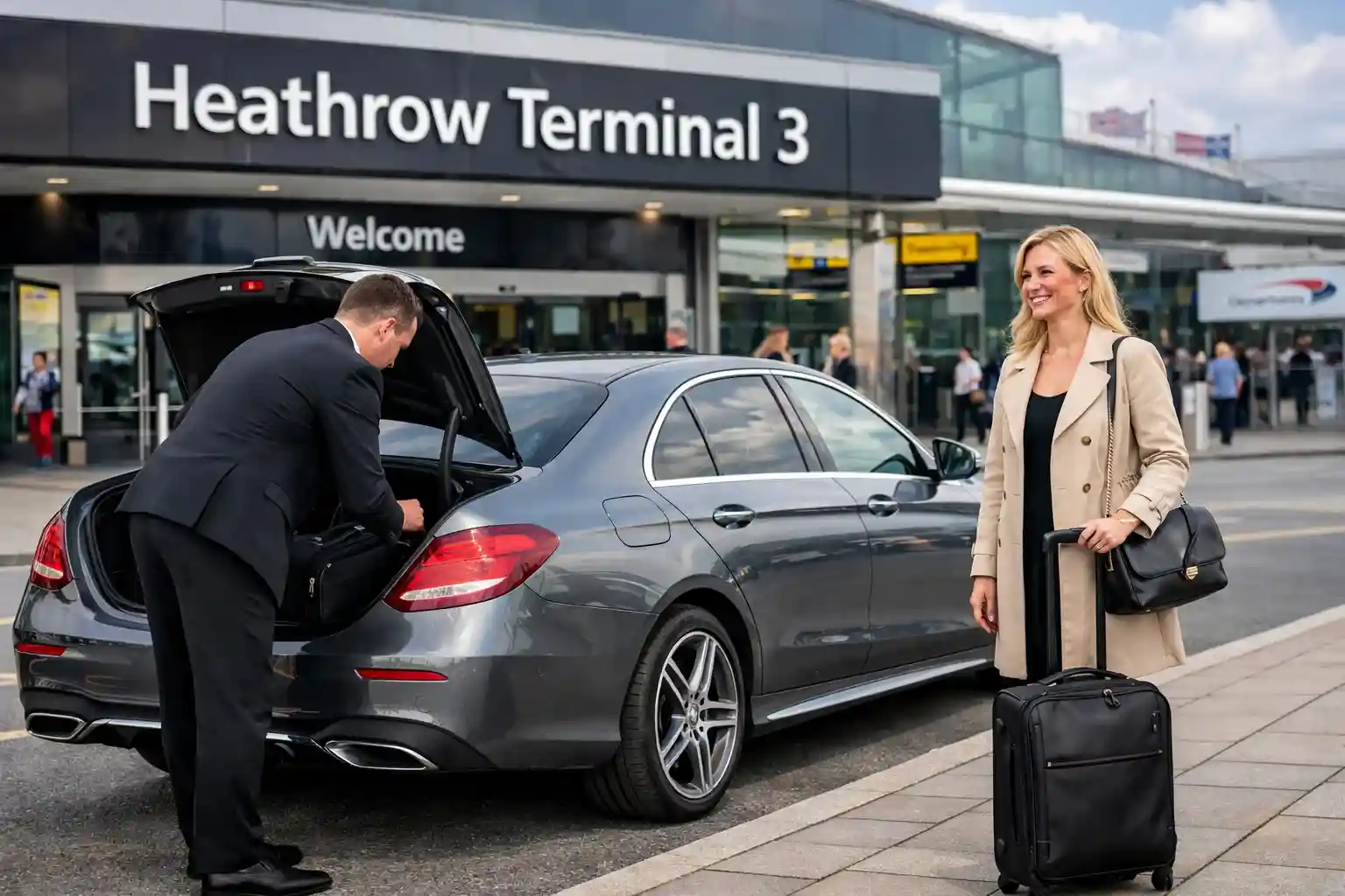 Journey from Portico Hotel Taxi to Heathrow T3
