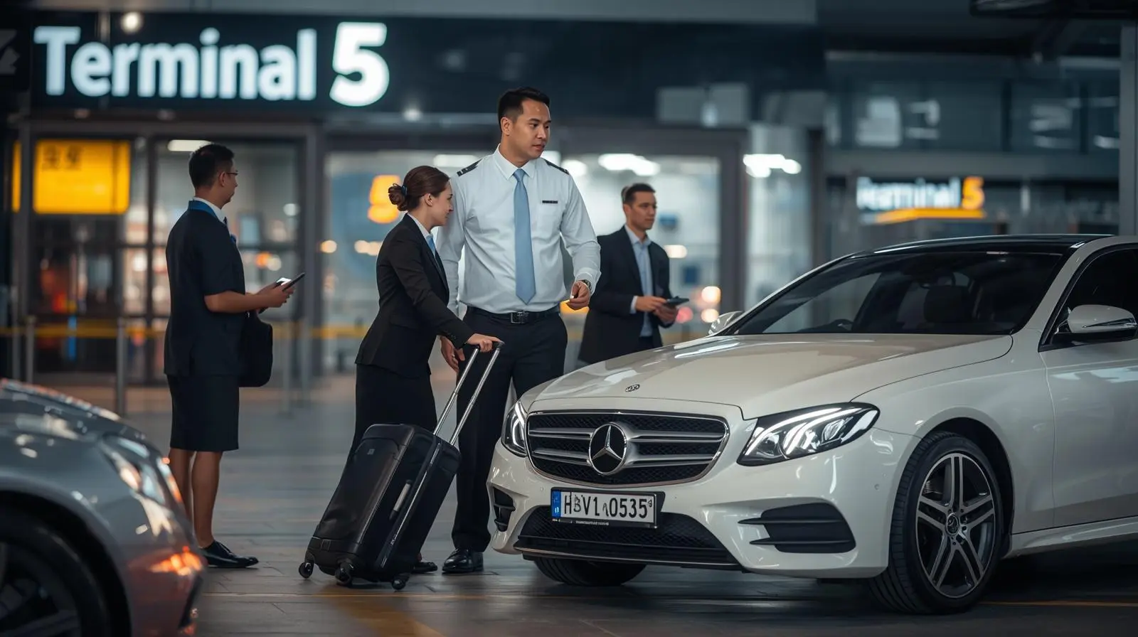 SE7 Charlton Taxi  Heathrow Airport Terminal 5 Transfers