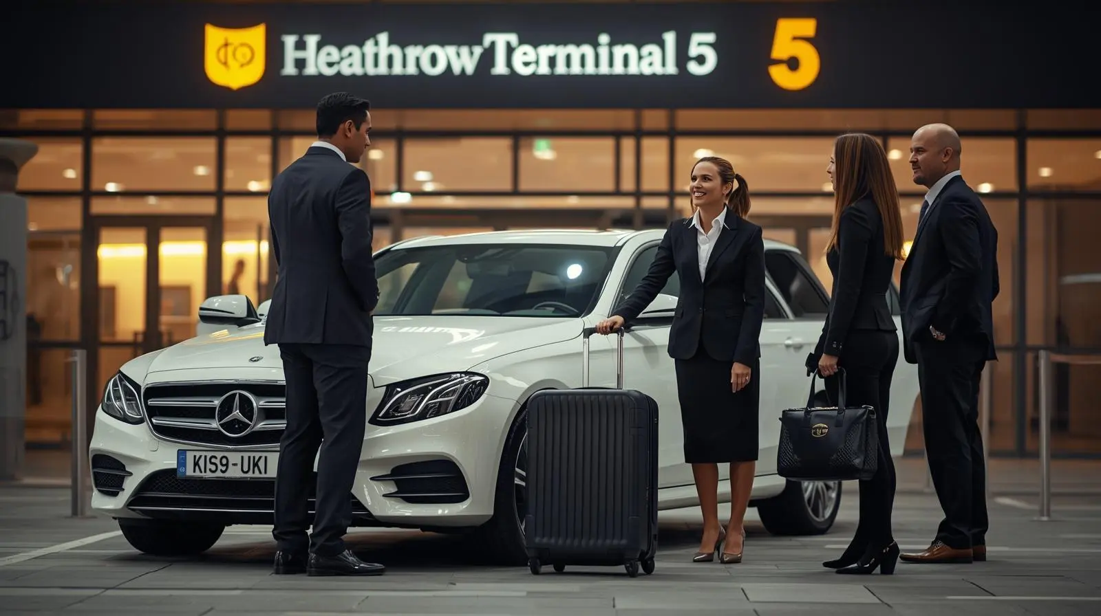 SE10 Greenwich Taxi  Heathrow Airport Terminal 5 Transfers