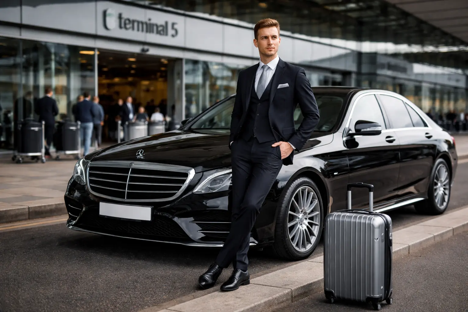 W1G Welbeck Street Taxi Heathrow T5 to Central London