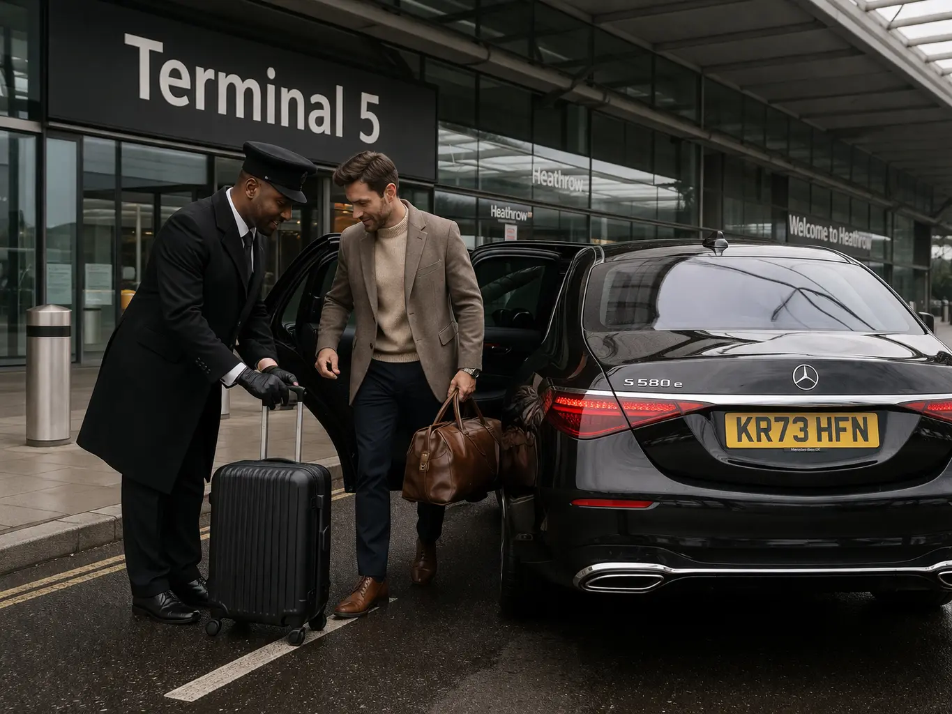 W1H York Street Taxi Heathrow Terminal 5 Airport Transfer