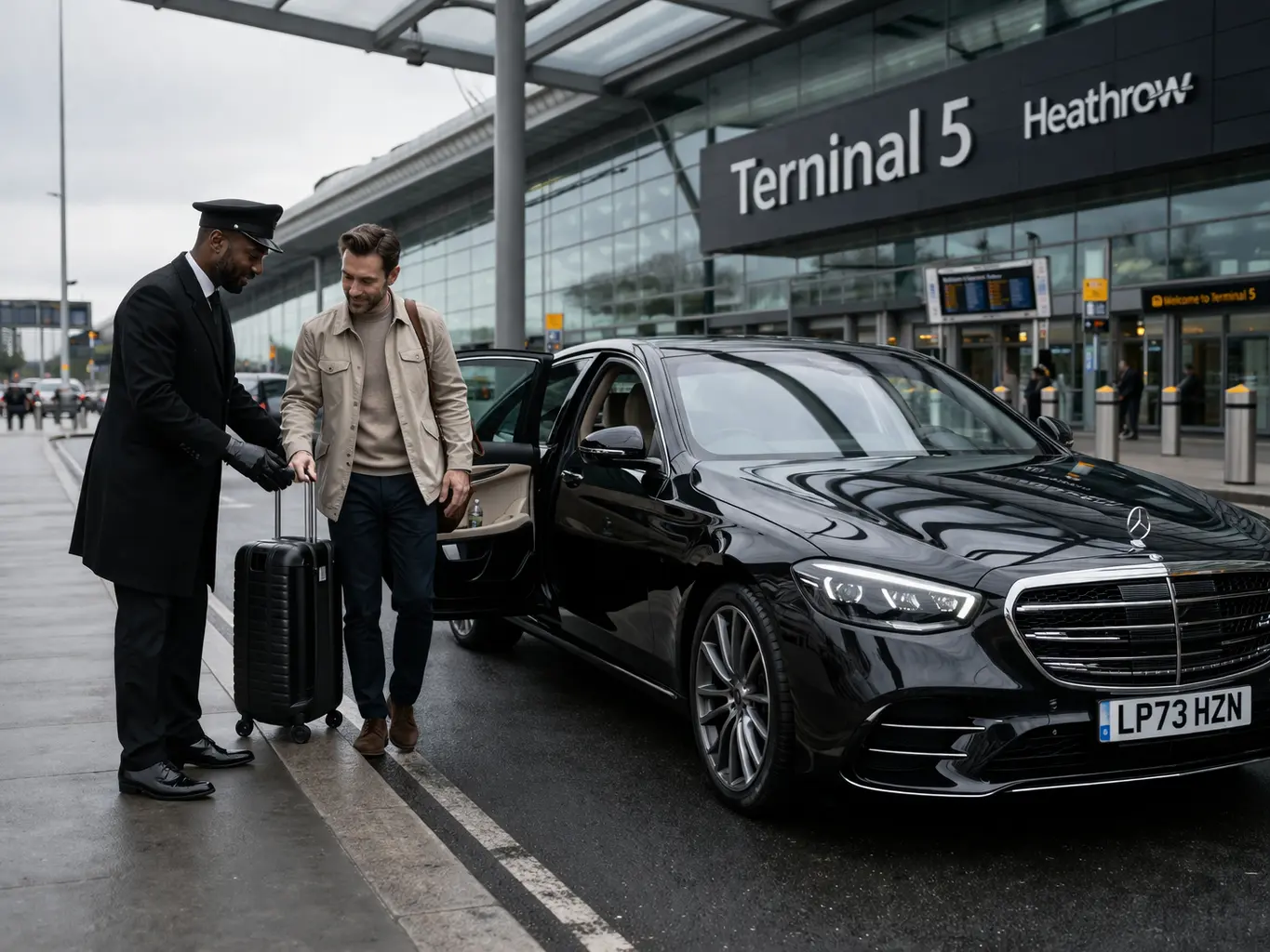 W1J Bruton Street Taxi from Heathrow Terminal 5