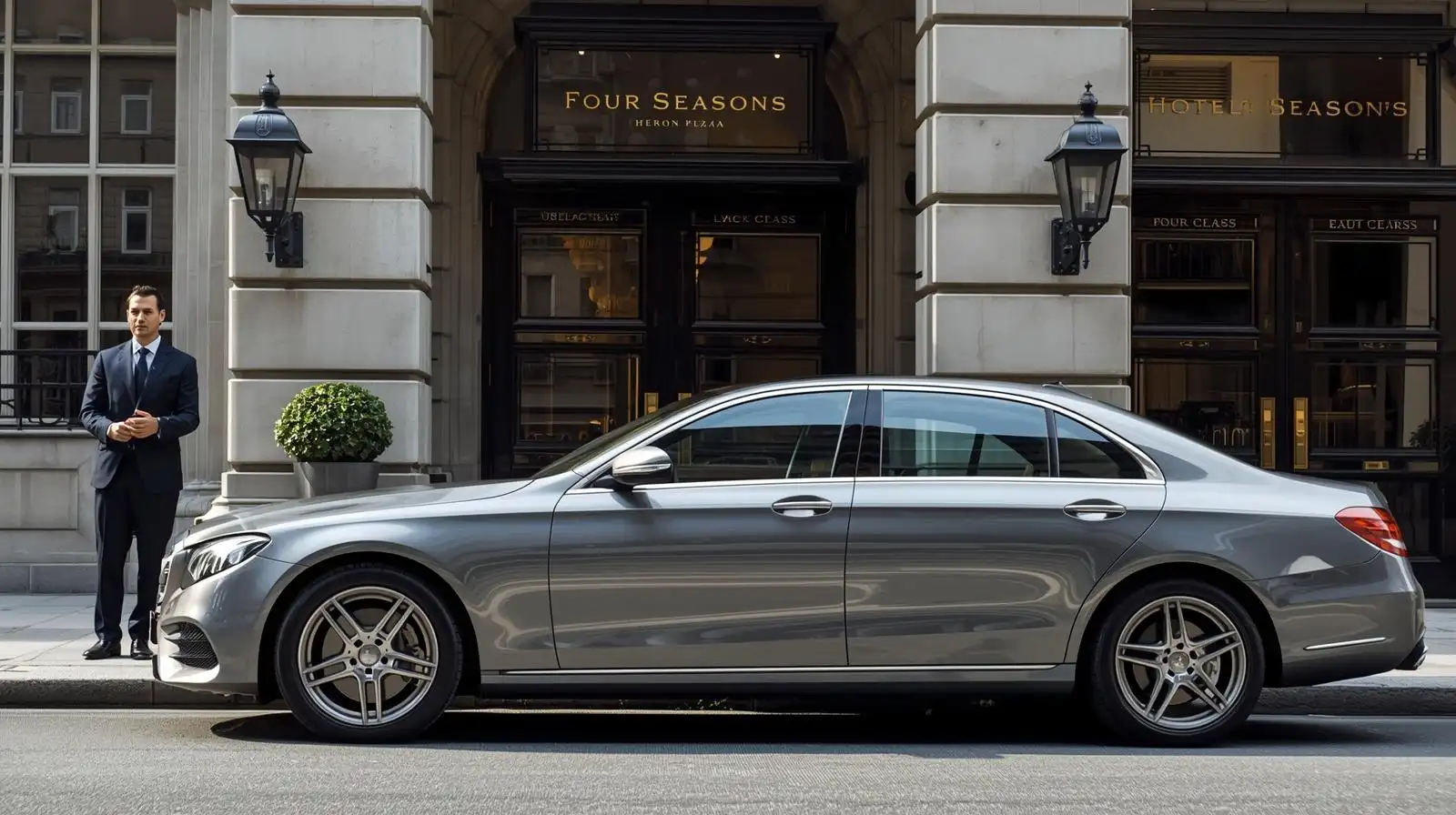 Luxury Taxi from Four Seasons Hotel London to Heathrow T5