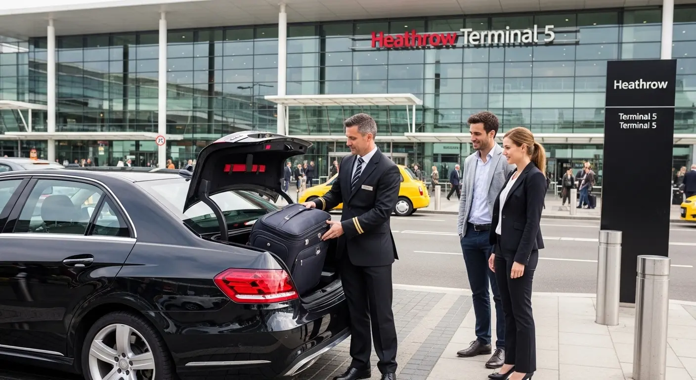 W1S Conduit Street Taxi  Heathrow T5 Airport Transfers