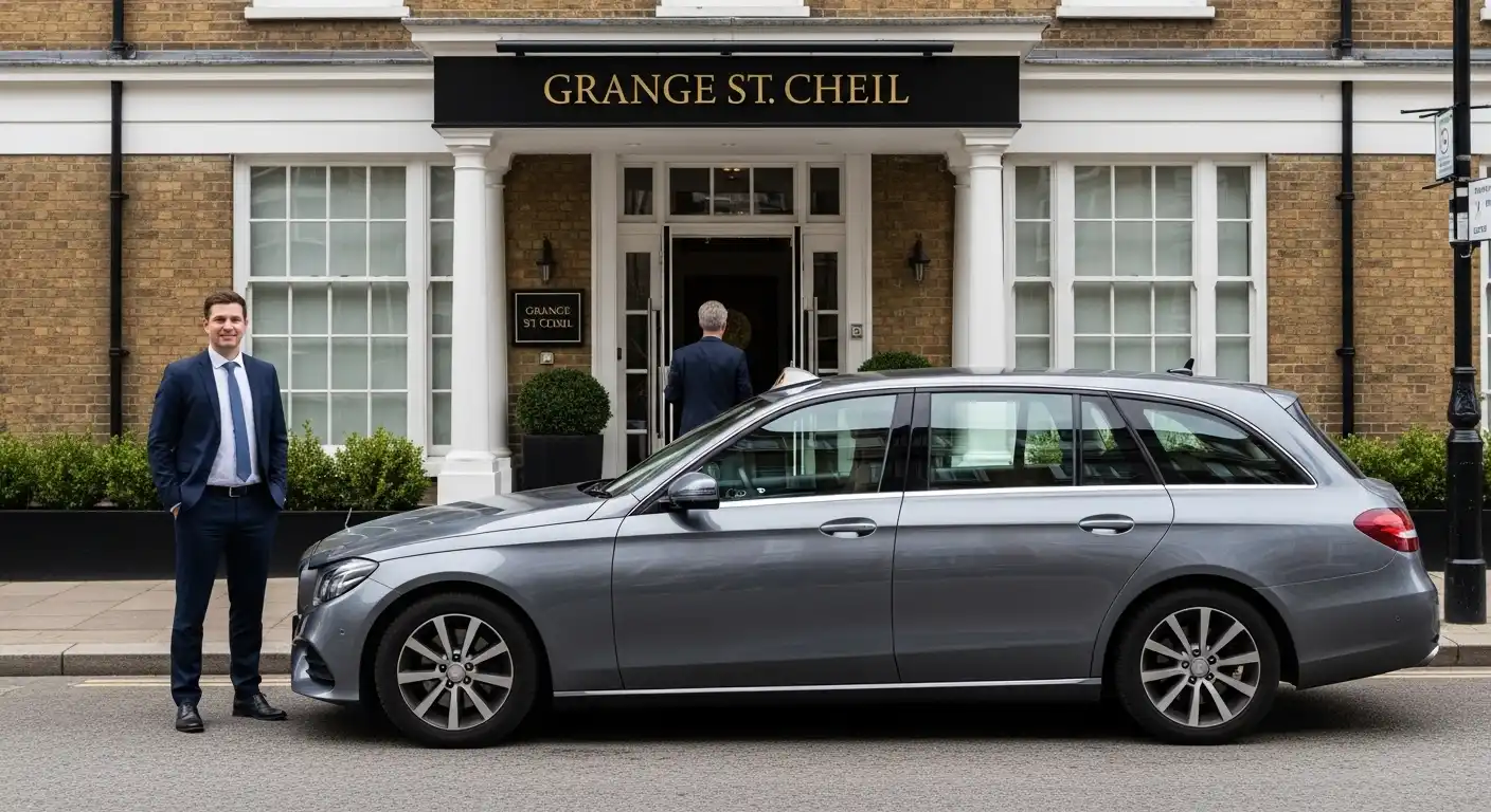 Book Taxi Grange St Pauls to Heathrow T5 London