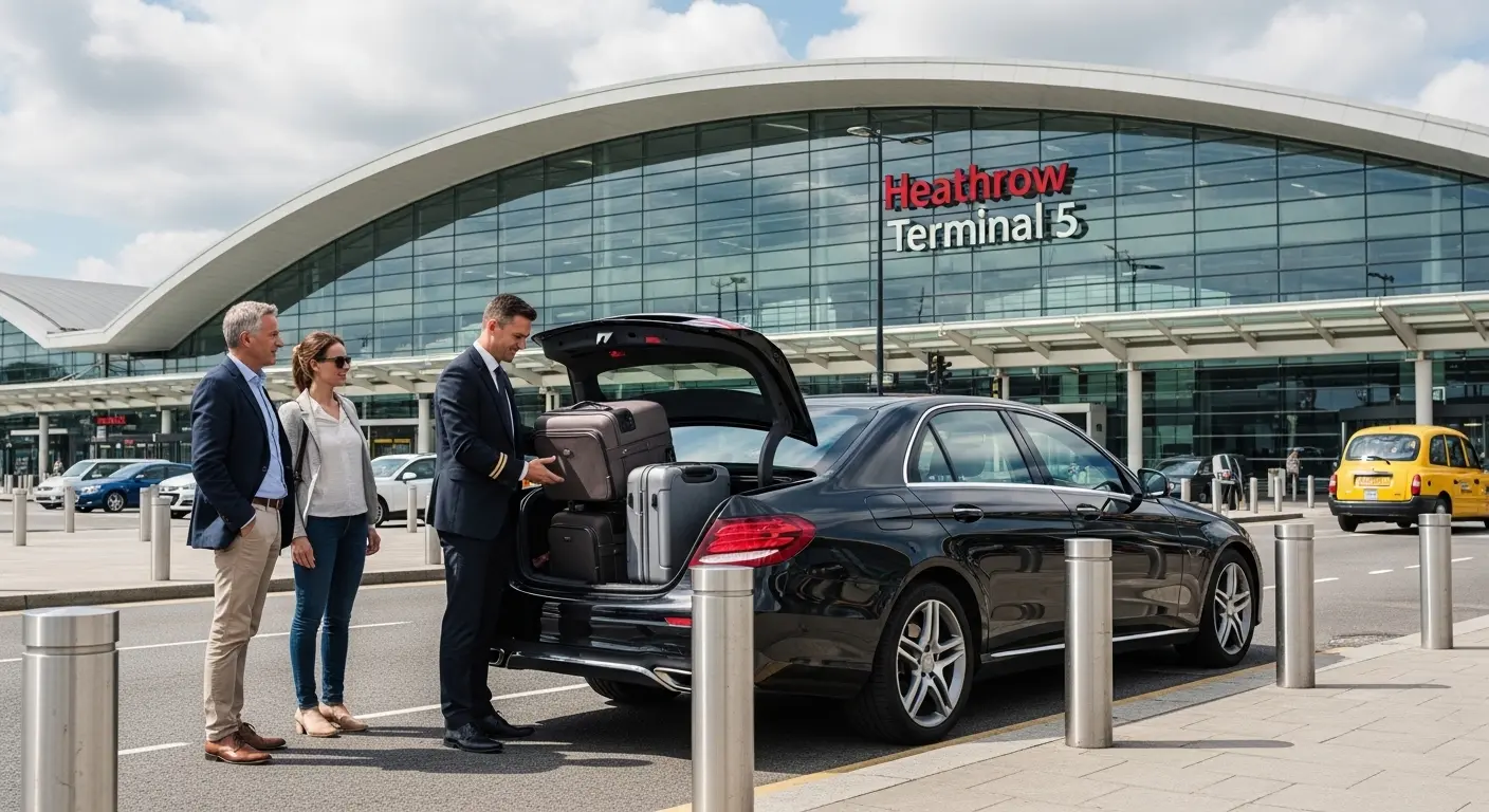 SE1 St James’s Square Taxi from Heathrow Terminal 5