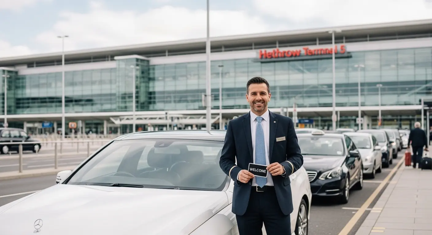 E17 Walthamstow Taxi Fast Airport Terminal 5 Transfer