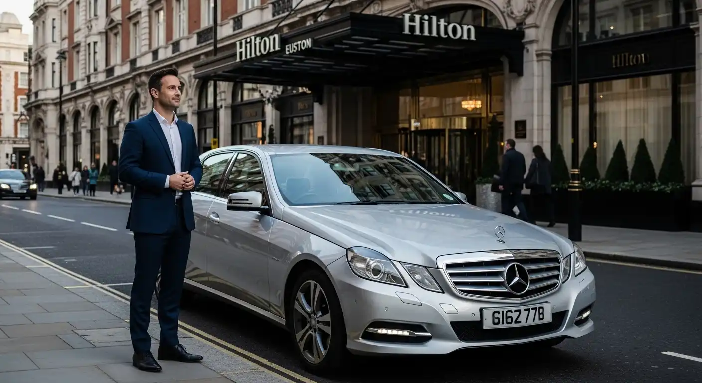 Hilton Euston Taxi to Heathrow Airport T5 Transfers