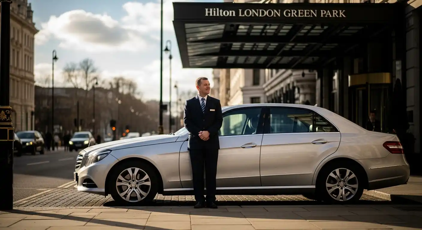 Hilton Green Park Hotel to Heathrow Terminal 5 Taxi