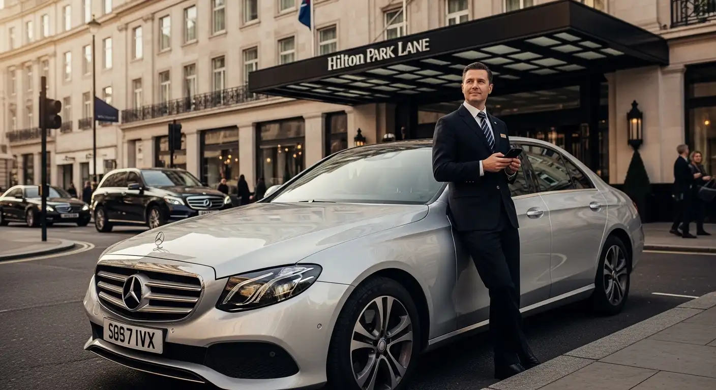 Hilton Park Lane Hotel Taxi to Heathrow Airport T5