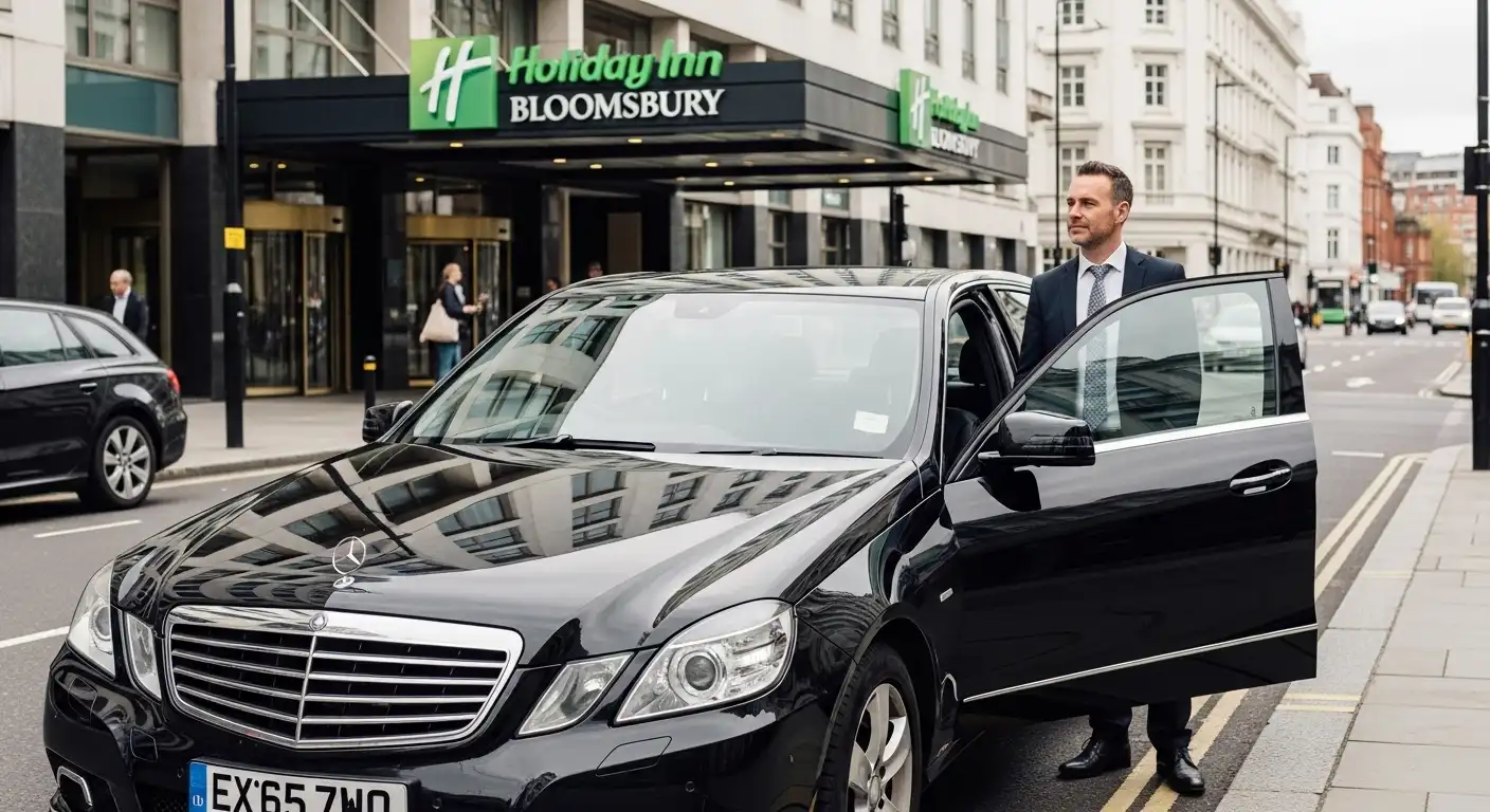 Holiday Inn Bloomsbury Taxi to Heathrow Airport T5