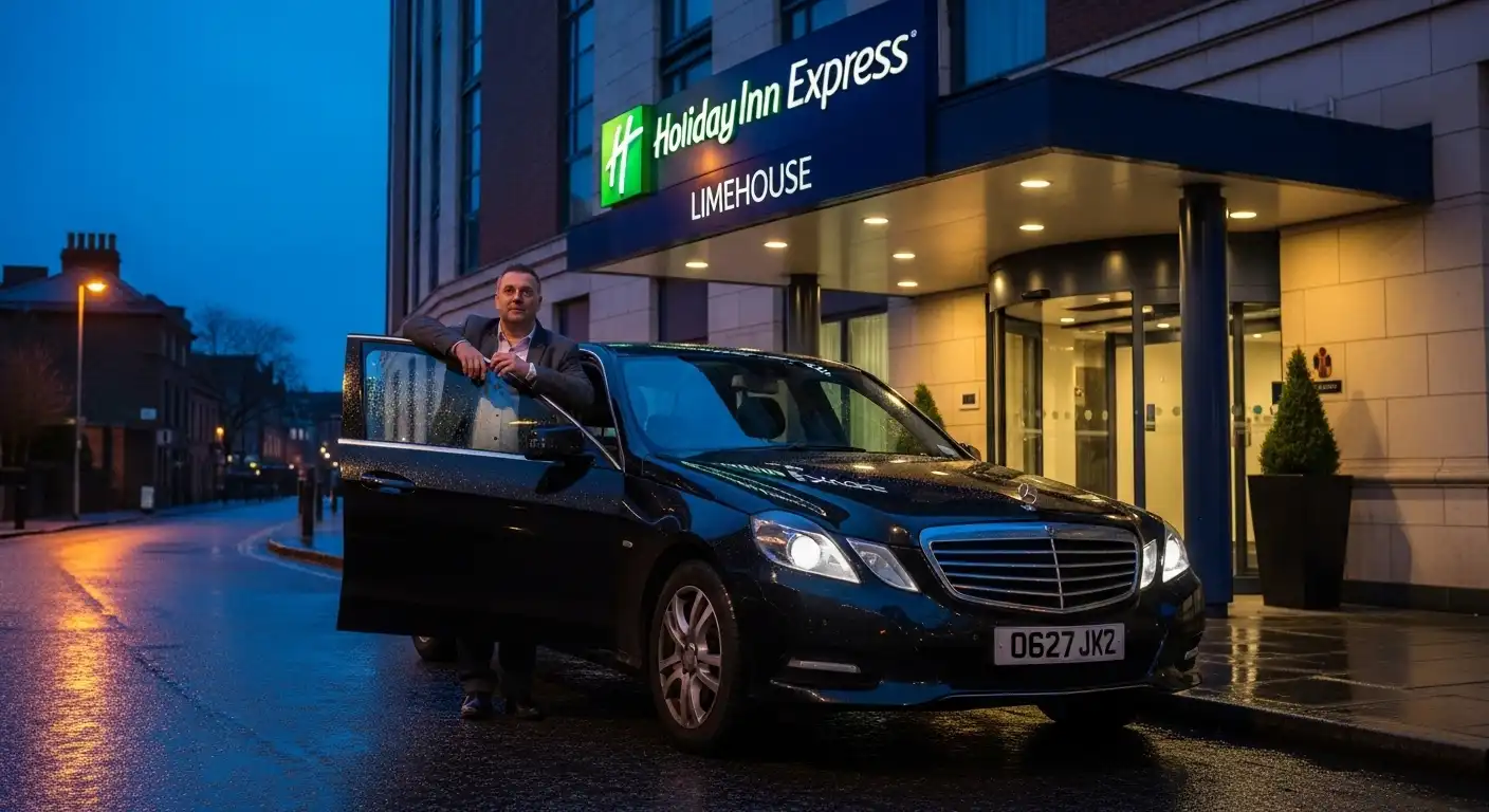 Holiday Inn Express Limehouse Taxi to Heathrow Airport T5