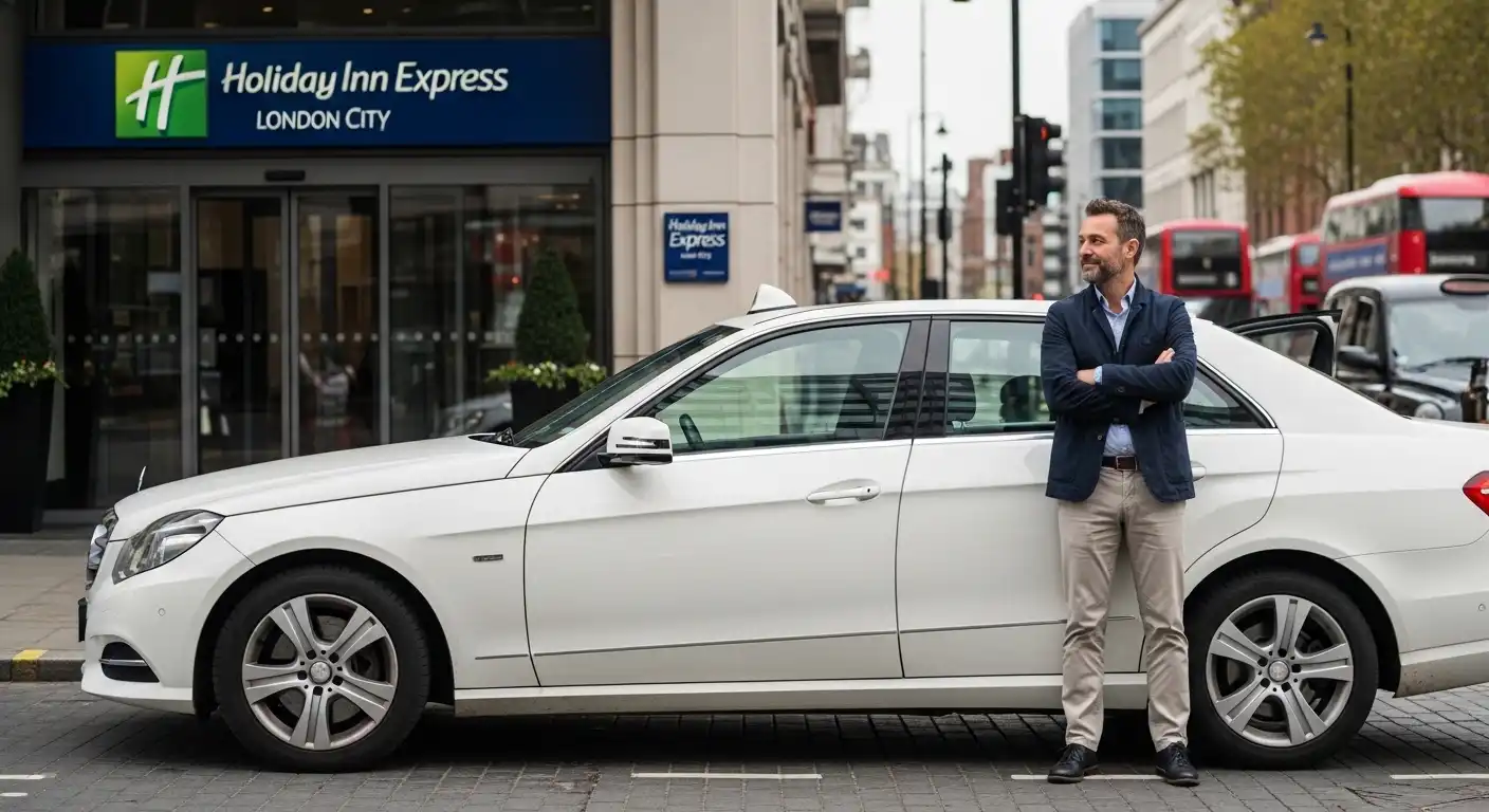 Taxi from Holiday Inn Express London to Heathrow T5