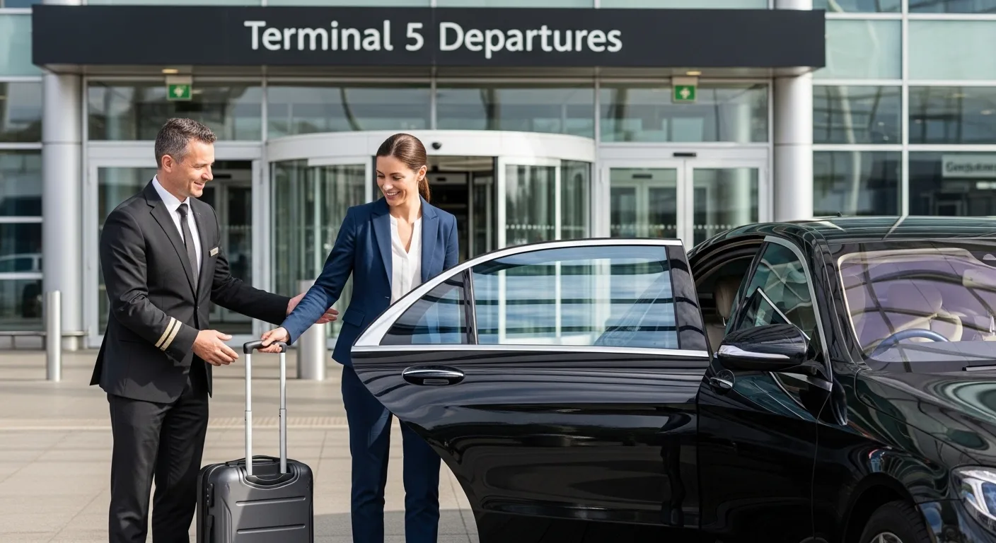 Premier Inn Edgware Taxi to Heathrow Airport T5