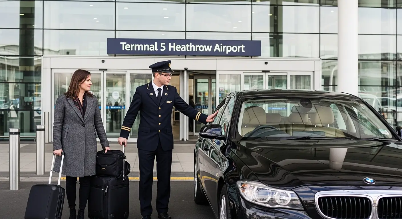 Premier Inn Hampstead Taxi to Heathrow T5 – Sky Bridge Cars