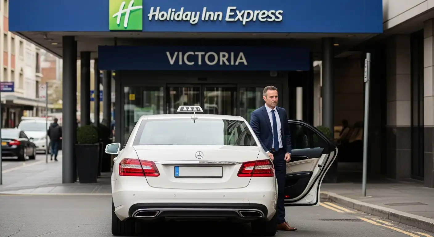 Taxi from Holiday Inn Express Victoria to Heathrow Terminal 5