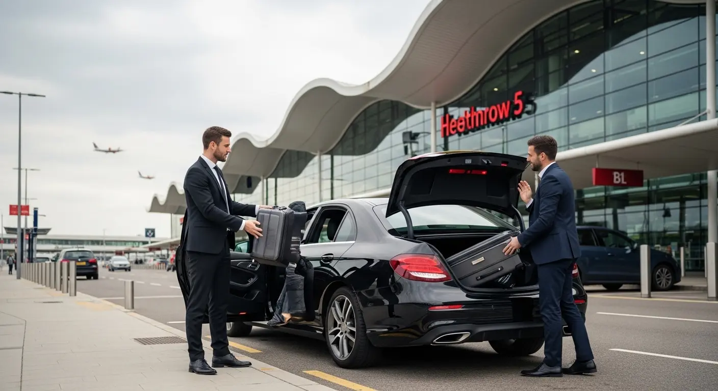 Taxi from NW2 Cricklewood to Heathrow Airport T5