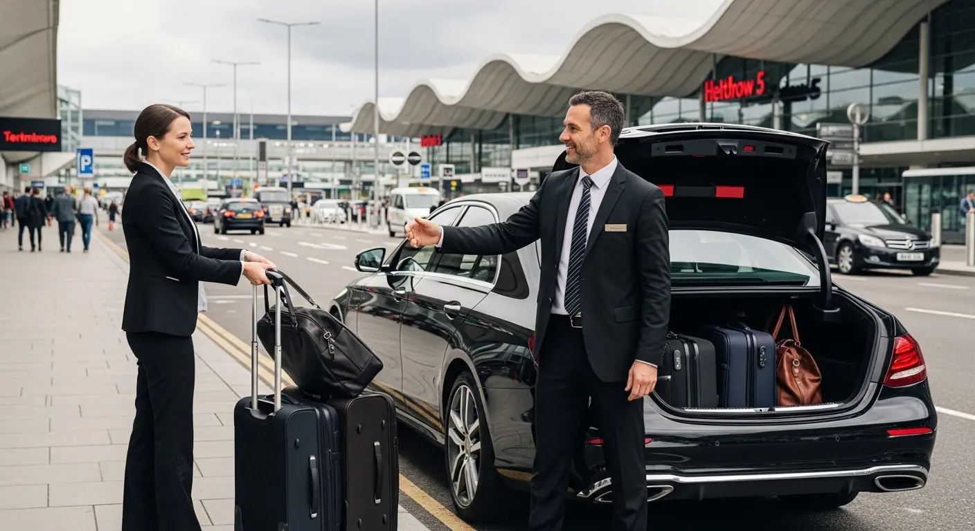 Taxi from Heathrow T5 to W4 Chiswick London
