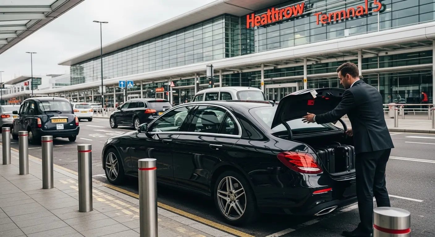 Stress-Free W7 Hanwell Taxi - Heathrow Terminal 5 Transfers