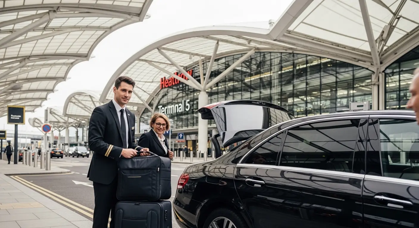 Taxi from W8 Kensington to Heathrow Terminal 5 Book