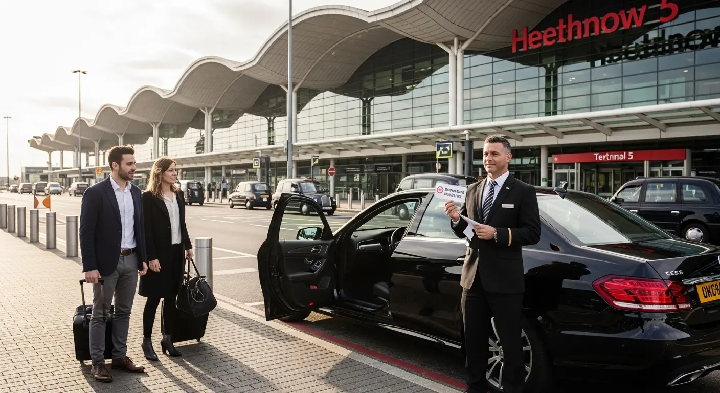 Reliable W13 West Ealing Taxi Service from Heathrow T5