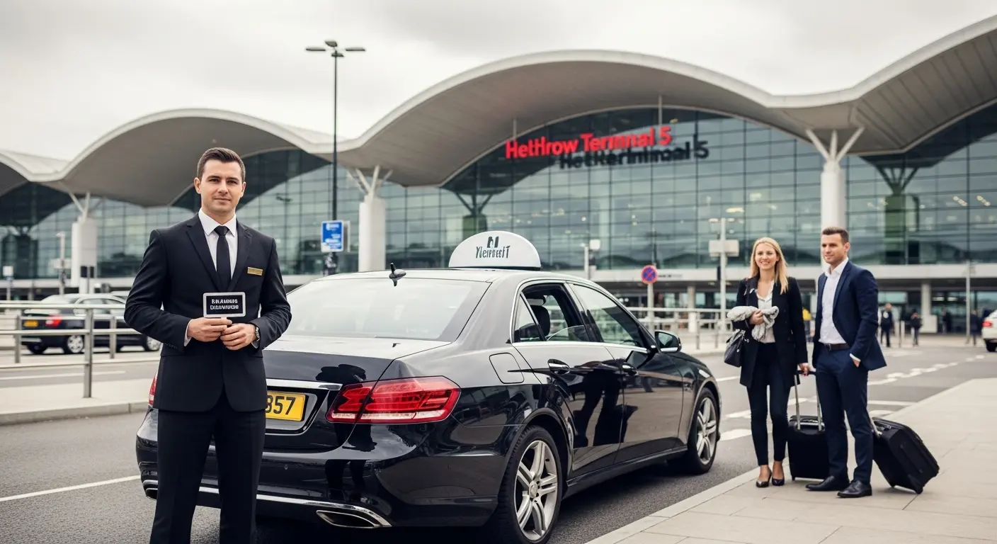 SW17 Tooting Taxi  Heathrow T5 Airport Transfer