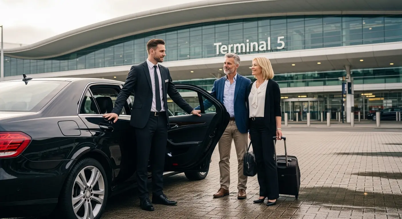 Heathrow T5 to BR2 Bromley Taxi Transfers Fast
