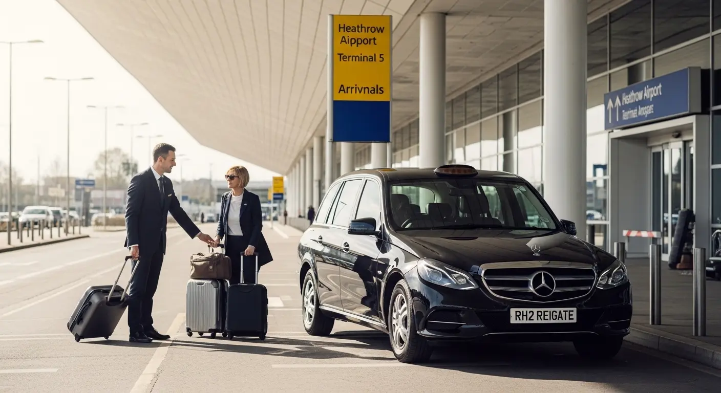 Reliable RH2 Reigate Taxi & Heathrow Airport Transfers