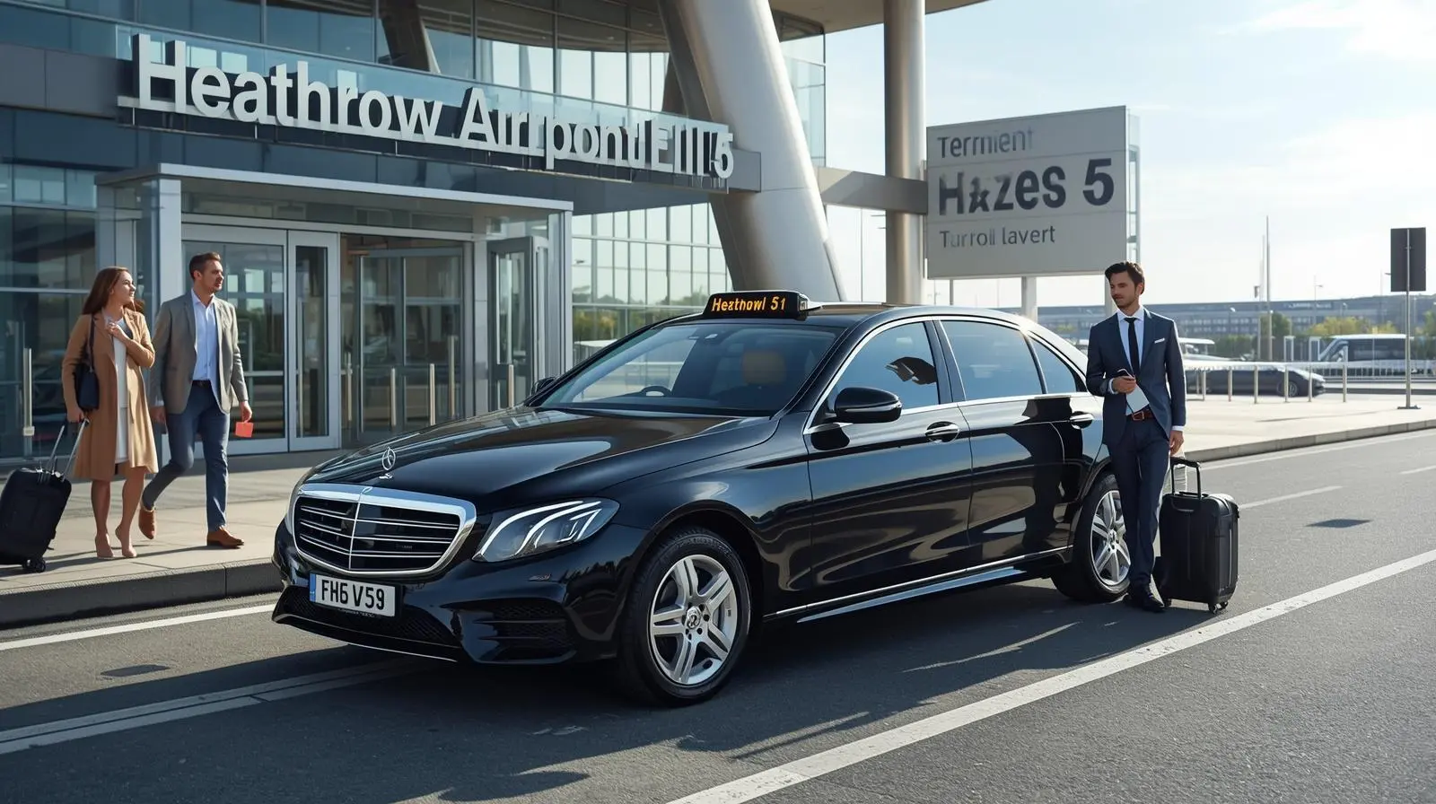 UB3 Hayes Taxi Airport Transfer Heathrow T5 