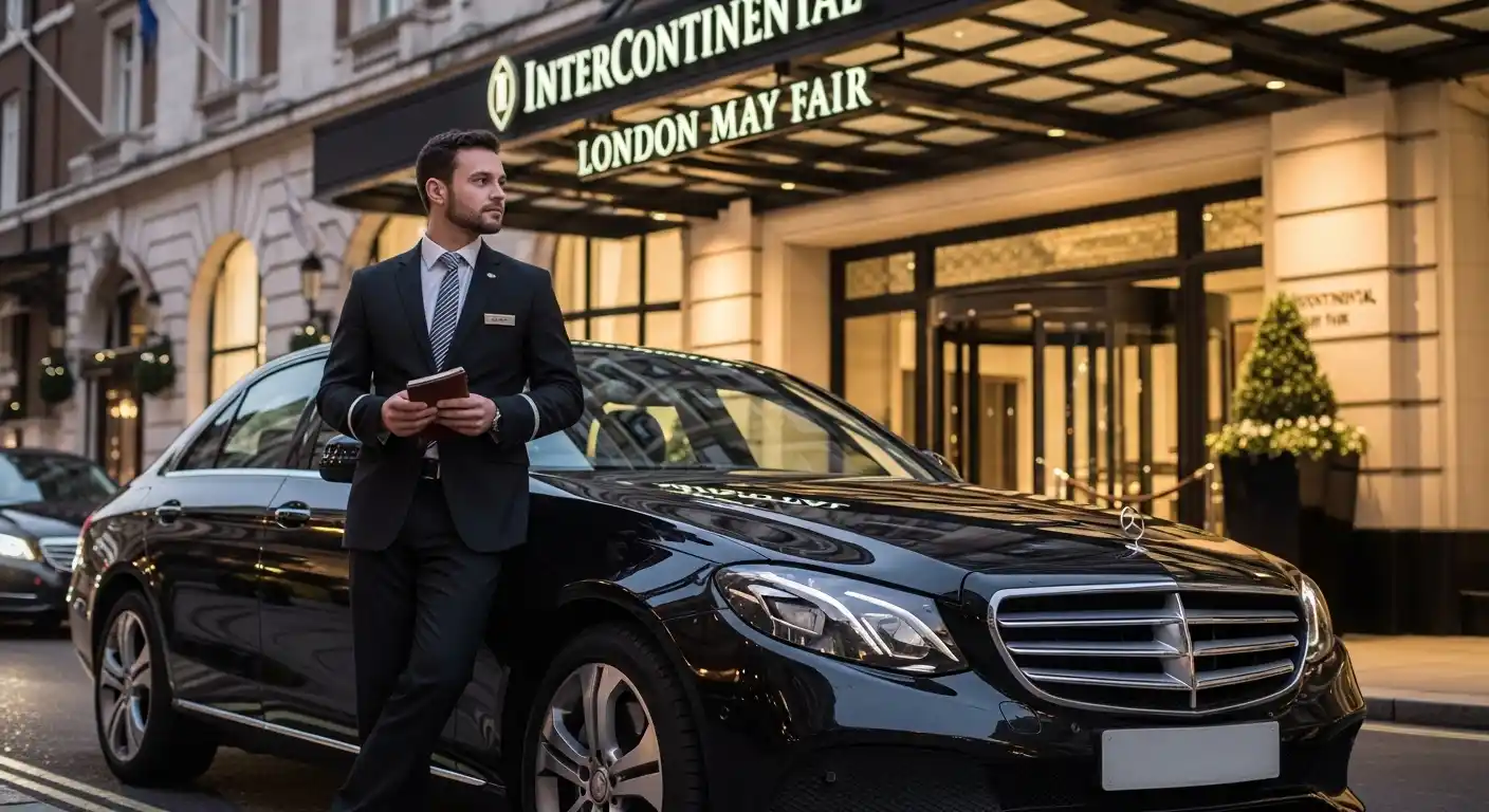Taxi Intercontinental Mayfair to Heathrow Airport T5