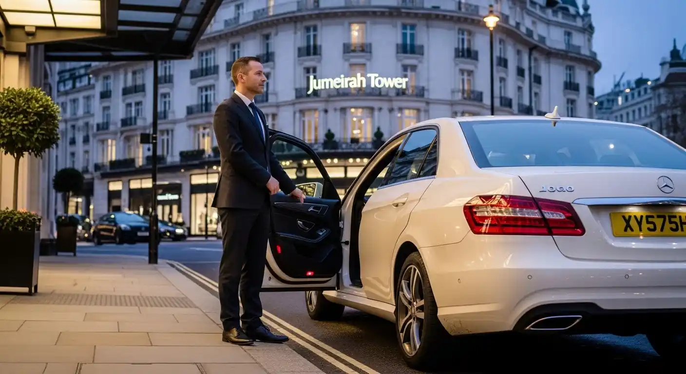 Taxi from Jumeirah Carlton Tower Hotel to Heathrow T5