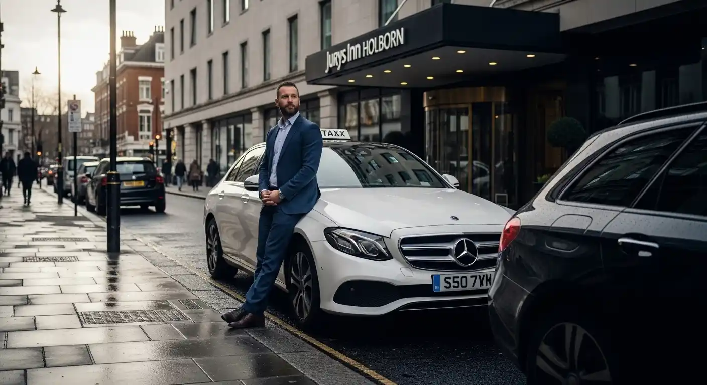 Jurys Inn Holborn Hotel Taxi to Heathrow Airport Transfer T5