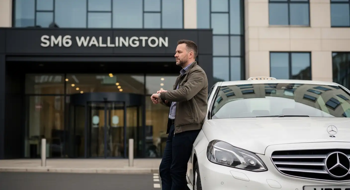 SM6 Wallington Taxi  Heathrow T5 Airport Transfer