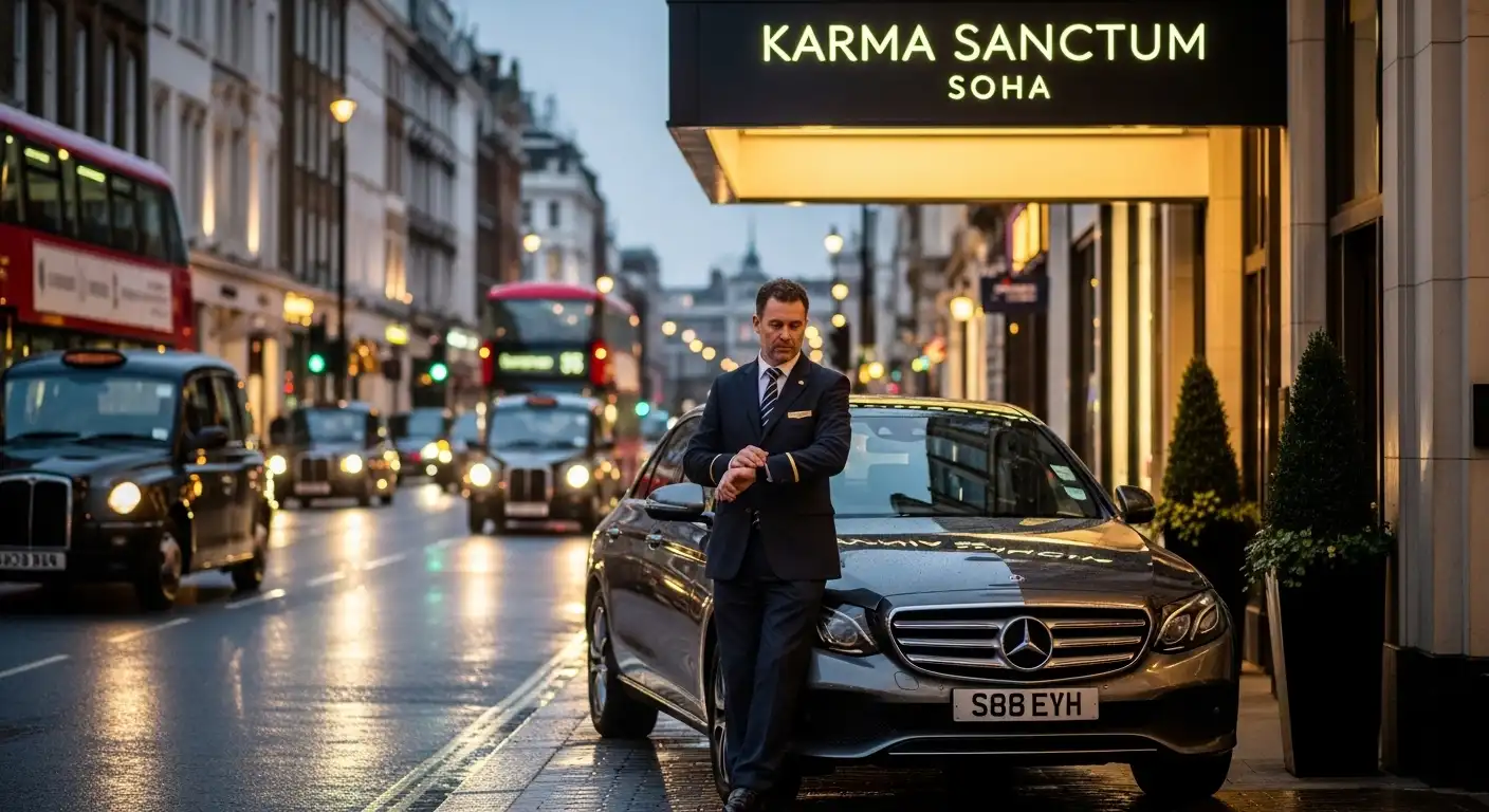 Taxi Karma Sanctum Soho to Heathrow Airport Terminal 5