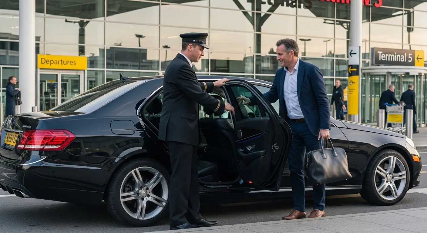 CR9 Croydon Taxi  Heathrow Airport Terminal 5 Transfers
