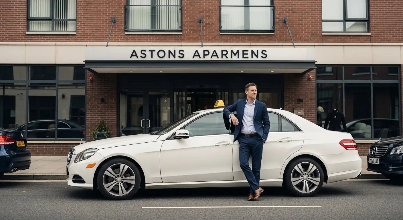 Taxi from Astons Apartments to Heathrow T5