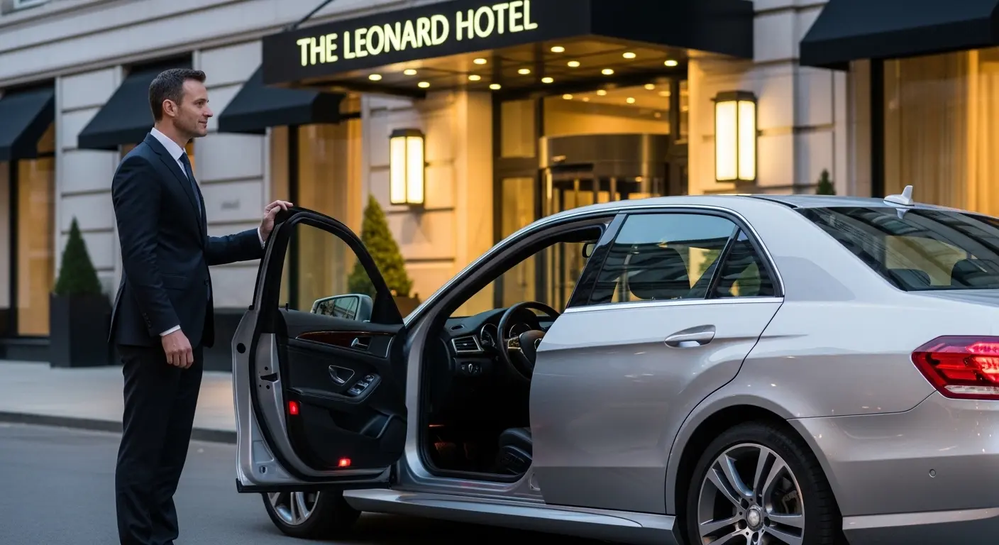 Leonard Hotel Taxi to Heathrow Airport T5 Service