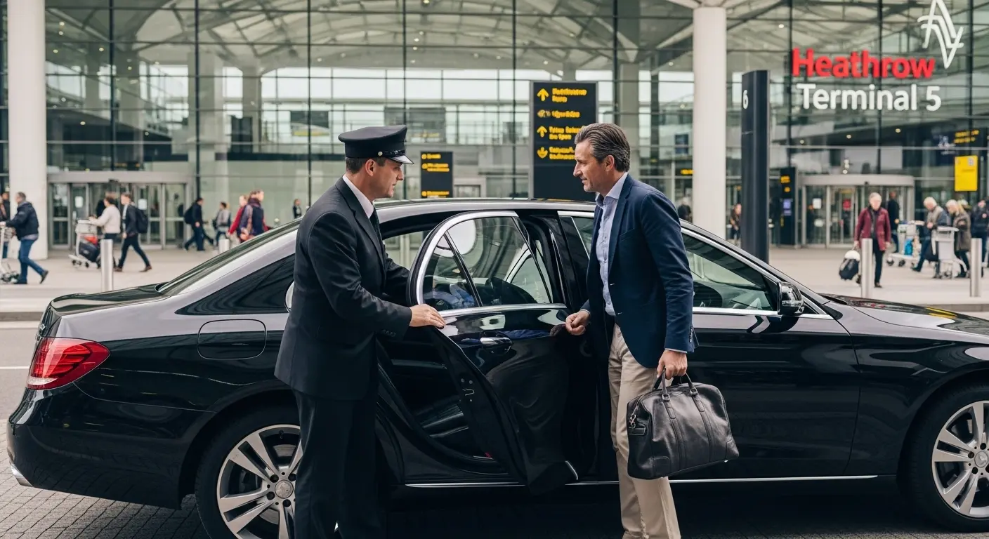 Hampton by Hilton Gatwick Airport Taxi to Heathrow T5