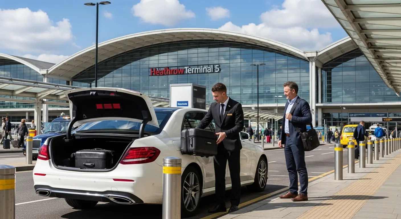 Premier Inn Gatwick Crawley Goffs Park Taxi to  Heathrow T5