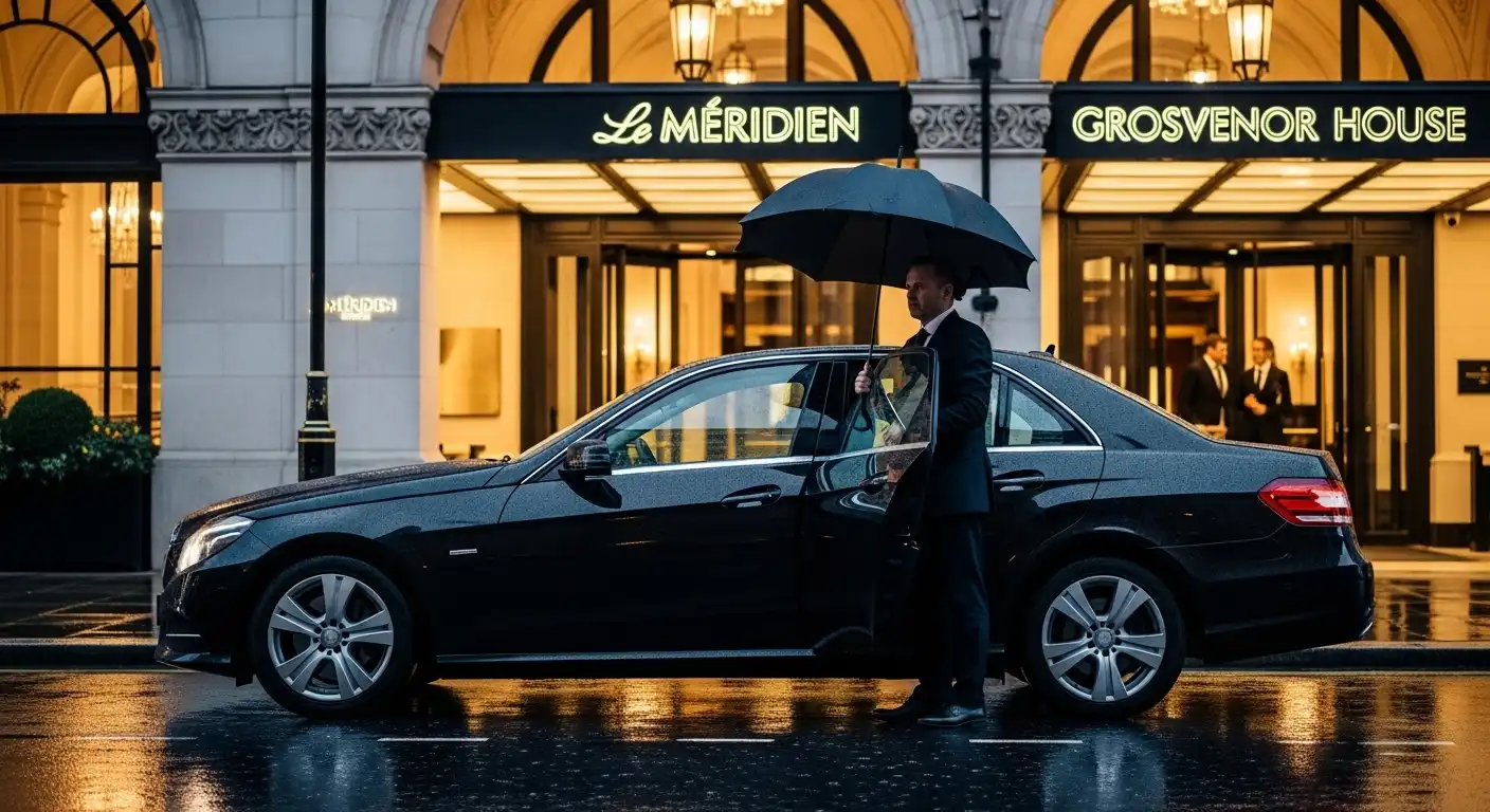 Taxi from Le Meridien Grosvenor House to Heathrow Terminal 5