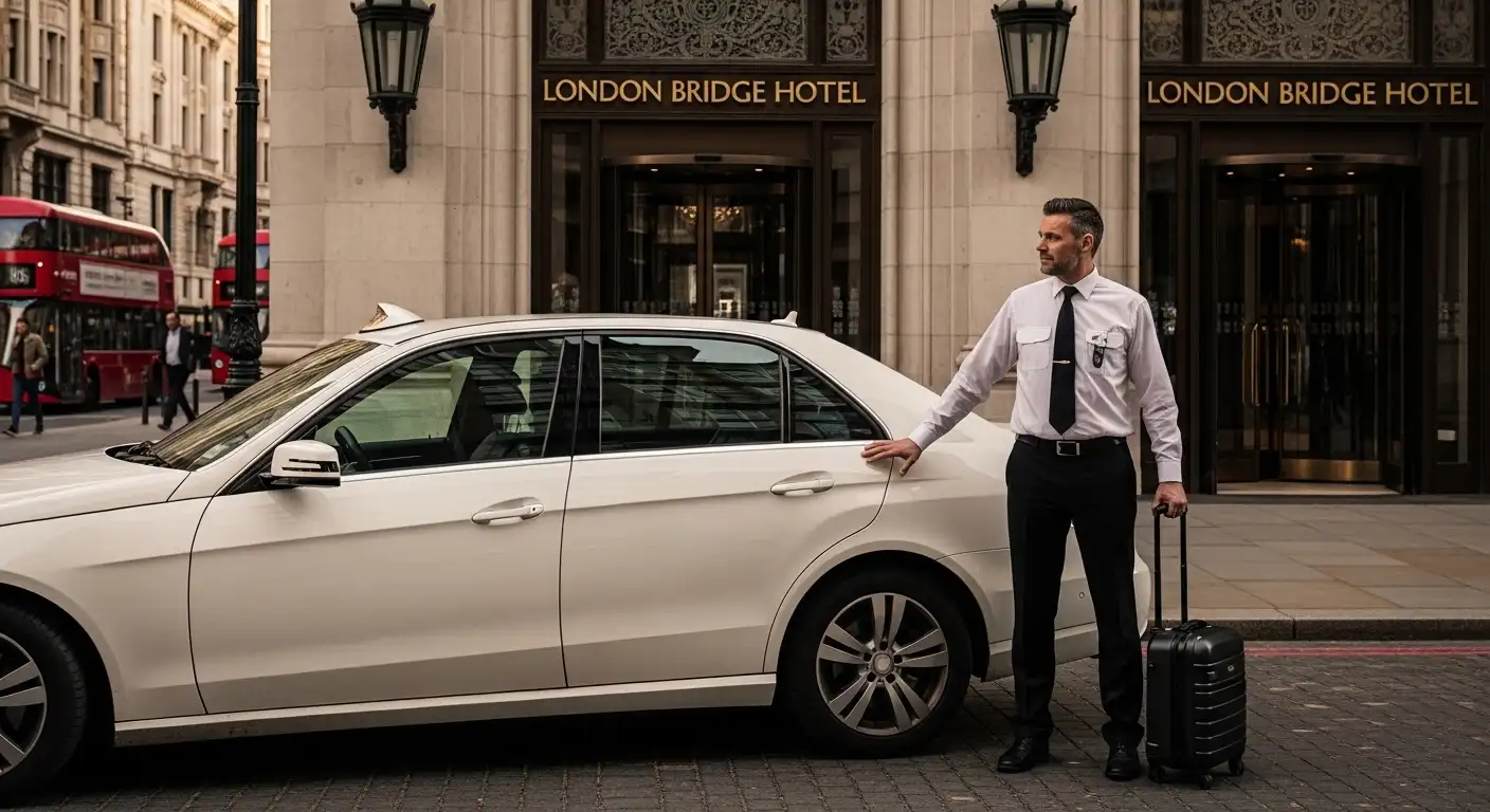 Taxi from London Bridge Hotel to Heathrow T5