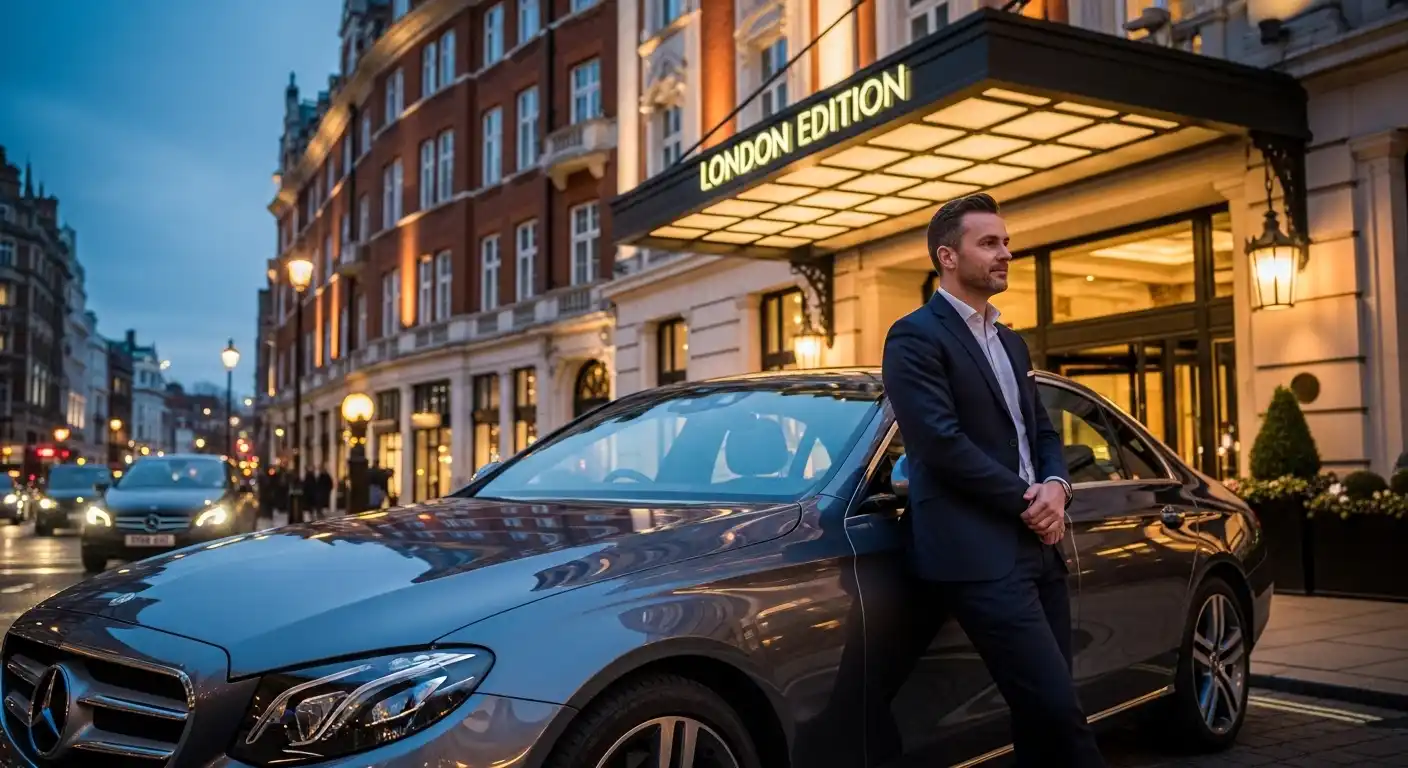 Taxi from The London Edition to Heathrow Terminal 5
