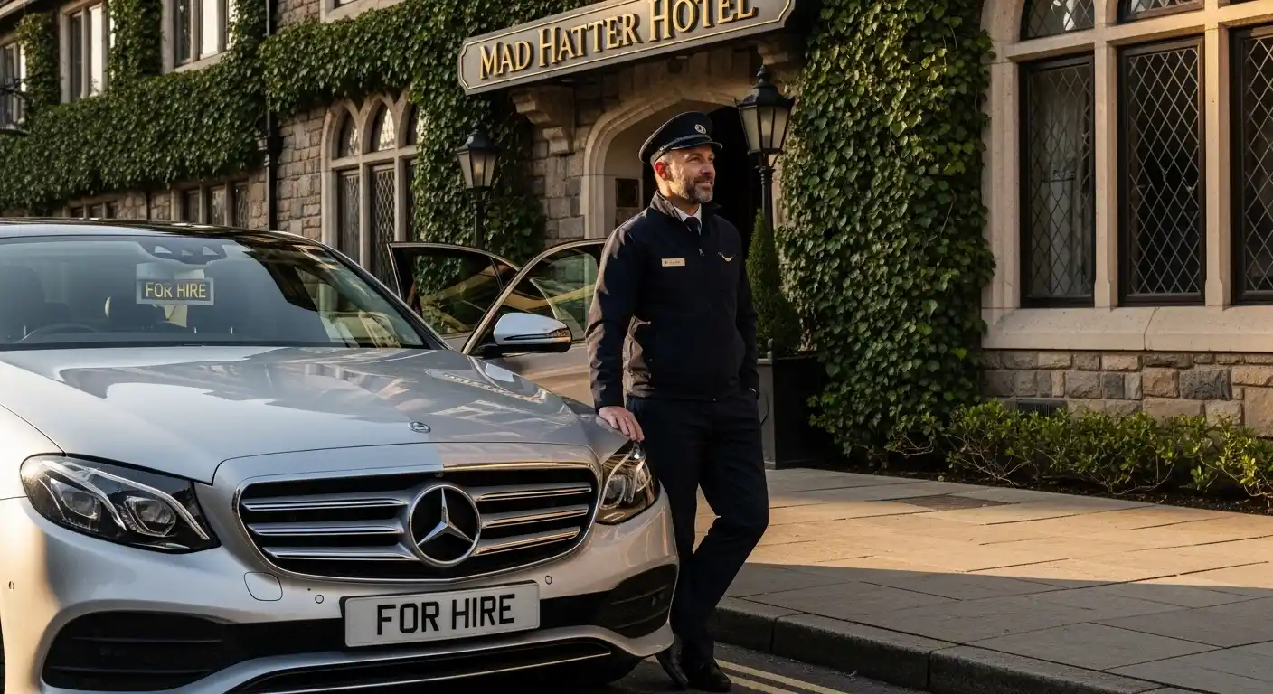 Mad Hatter Hotel Taxi to Heathrow Airport T5