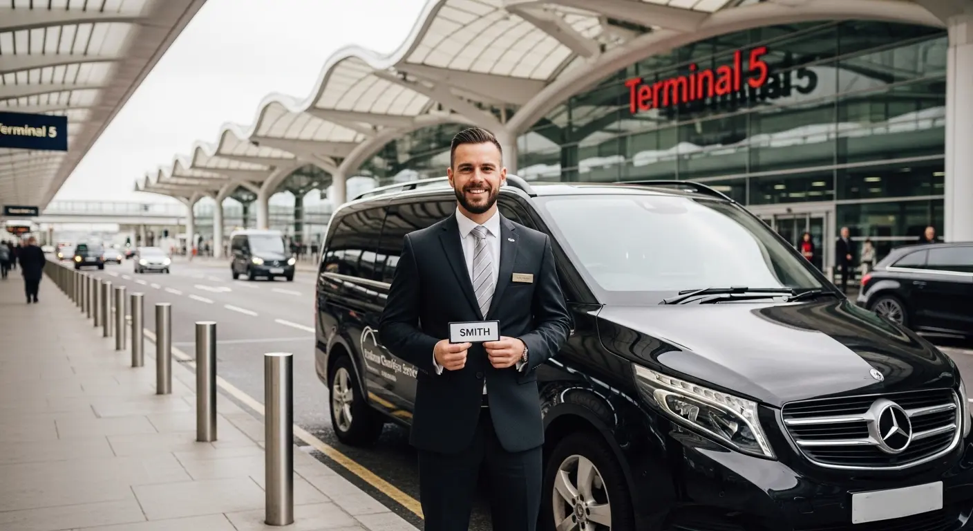 Ramada Gatwick Taxi to Heathrow Airport Terminal 5