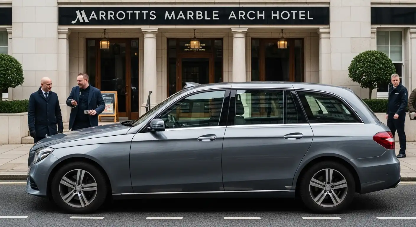 Marriott Marble Arch Hotel Taxi Heathrow T5