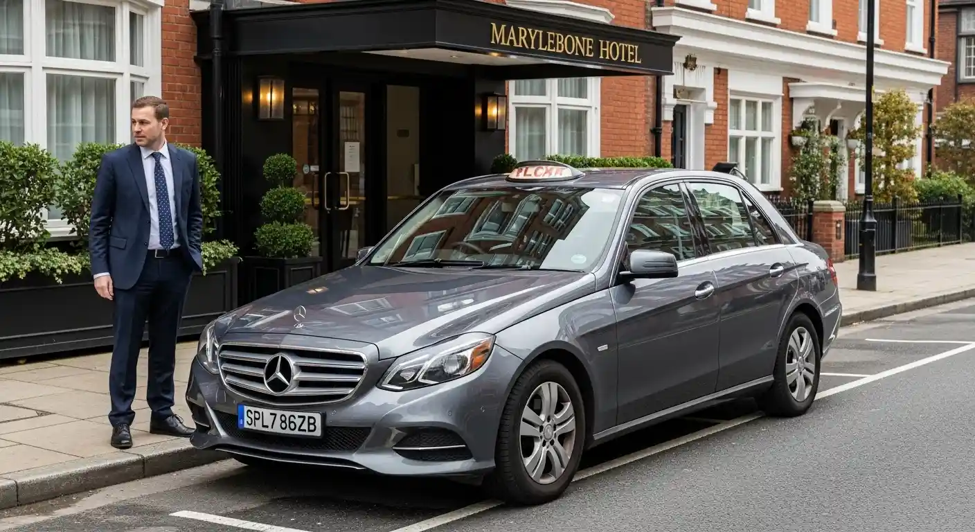 Taxi from The Marylebone Hotel to Heathrow Terminal 5
