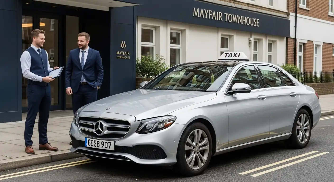 Maayfair Townhouse The Taxi to Heathrow Airport T5