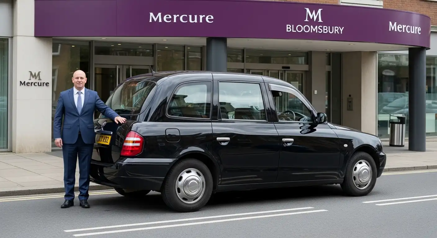 Mercure London Bloomsbury Taxi Heathrow T5 Ride