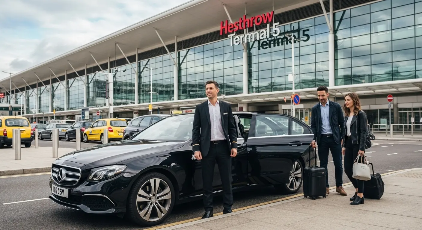 54 Boutique Hotel Taxi  Heathrow Airport Terminal 5 Transfer