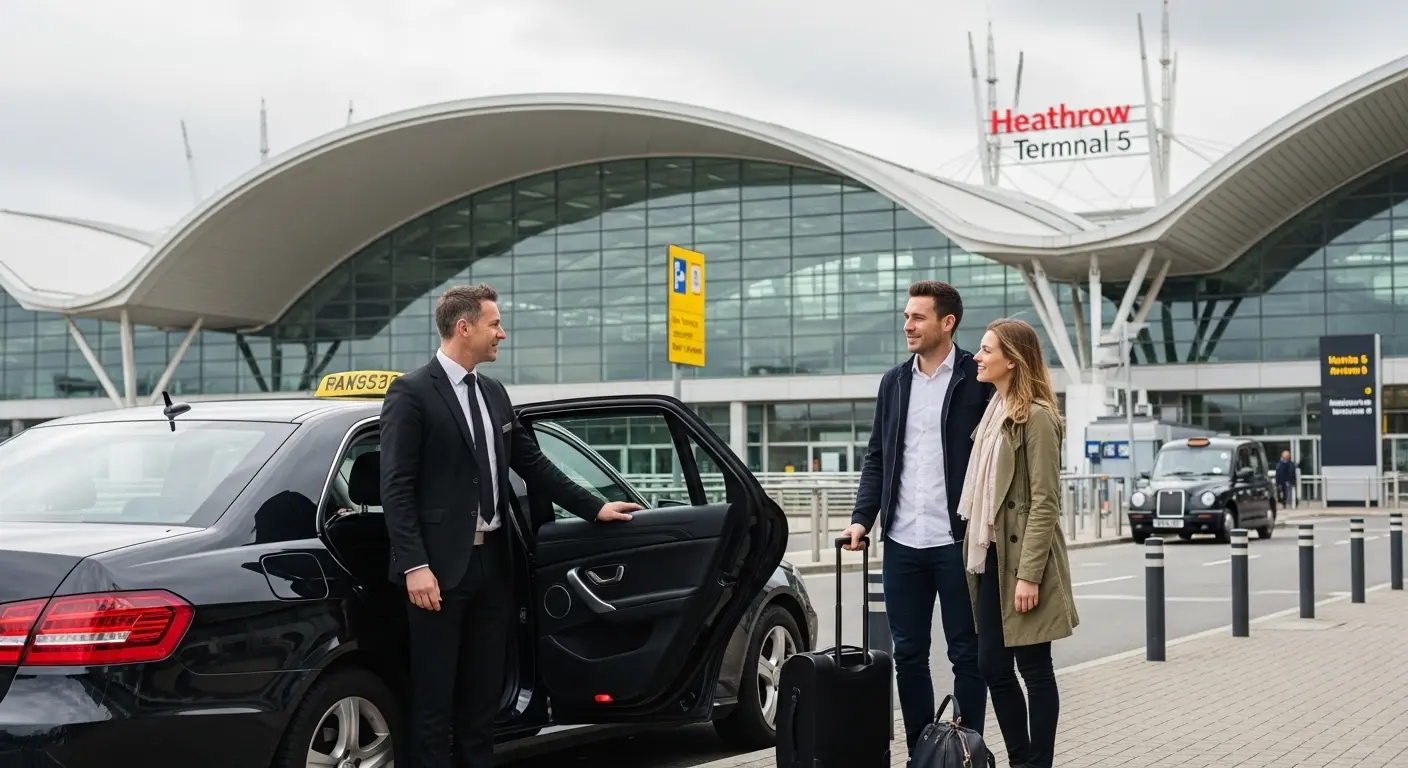 Ascot Hyde Park Hotel Taxi to Heathrow Terminal 5